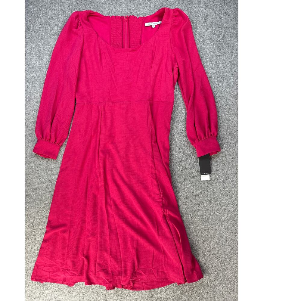 Julia Jordan Pink Midi Dress